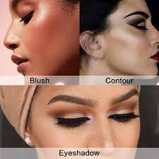 color blush contour makeup palette