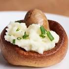 bangers and mash in yorkshire pudding