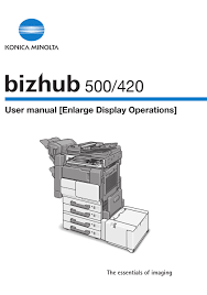 Find everything from driver to manuals of all of our bizhub or accurio products. Konica Minolta Bizhub 500 User Manual Pdf Download Manualslib