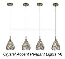 Crystal Accent Mini Pendant Light Home Decorators Collection Beautiful For Sale Online