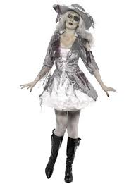 grey ghost pirate costume for women