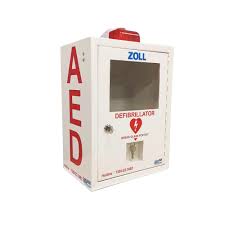 first aid s zoll aed wall cabinet