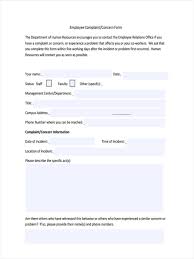 Free 6 Hr Complaint Forms In Sample Example Format