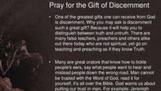 prayer for spiritual discernment prayever