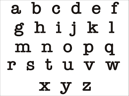 lowercase alphabet templates activity