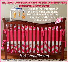 the sweet jojo designs chevron pink