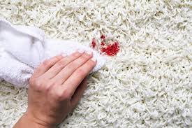 how to get blood out of carpet best