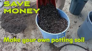 how to make your own potting soil you