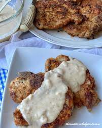 fried pork chops and gravy the