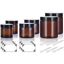 Amber Glass Jars Glass Jars Amber Glass