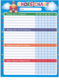 Chore Chart Template You Can Find Age Appropriate Chores