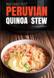 instant pot peruvian quinoa stew