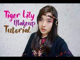 tiger lily makeup tutorial pan 2016