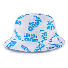 Bud Light Repeating Logo Bucket Hat