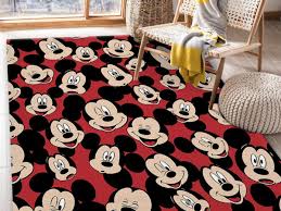 disney mickey mouse rug custom size