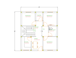2d House Plan And Floor Plan Auto Cad