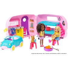 Our prices let your kids sleep at night! Barbie Family Club Chelsea Camper