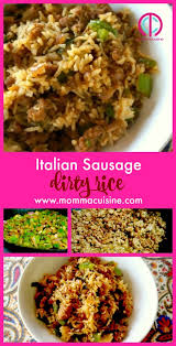 italian sausage dirty rice recipes