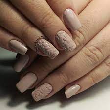 See more ideas about nails, cute nails, beige nails. 55 Most Beautiful Beige Nail Art Design Ideas