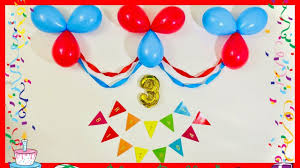 very easy birthday decoration very