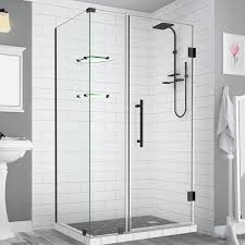 glass door shower hinges stainless