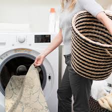 clean a rug in the washing machine