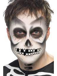 halloween skeleton make up