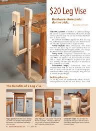 Each of these vises, as well as the other parts of the bench, get a detailed explanation with pictures in this tutorial. Woodworking Jigs In 2020 Woodworking Workbench Woodworking Woodworking Joints