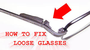 how to fix loose glasses you