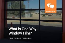 What Is One Way Window