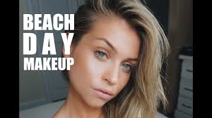 beach day makeup tutorial mkup with