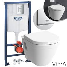 vitra rimless wall hung wc toilet seat