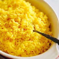 yellow saffron rice recipe the