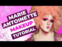 drag queen marie antoinette makeup