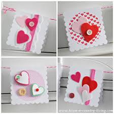 Valentine's day cards here in the uk, valentine's day is predominantly a matter of romance between couples. Homemade Valentine S Day Cards Town Country Living