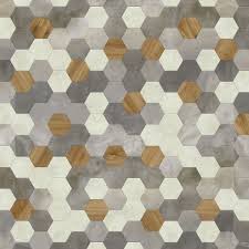 luxury vinyl tile moduleo moods hexagon 348