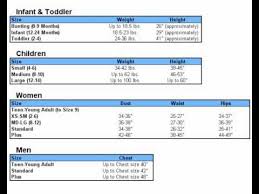 Forum Novelties Costume Size Chart Youtube