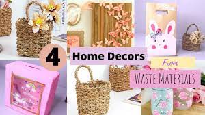 4 cool home decor items made from waste