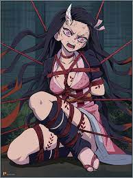 kamado nezuko (kimetsu no yaiba) drawn by sharpffffff | Danbooru