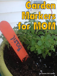 Diy Garden Plant Markers For Mother S
