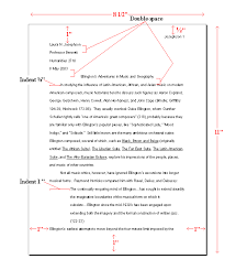 College Essay Format Template Business