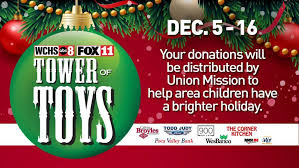 tower of toys annual toy drive seeks