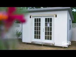 Garden Shed French Doors And Sidelight