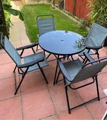 A wide variety of garden furniture options are available to you, such as specific use. Garden Table And 4 Chairs With Parasol In Hedge End Hampshire Gumtree