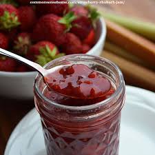 strawberry rhubarb jam easy recipe