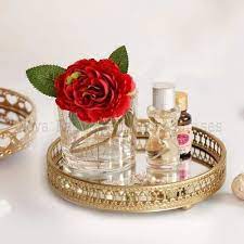 Perfume Decorative Glass Trays Home Decor