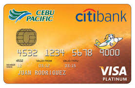 philippines with cebu pacific and citibank