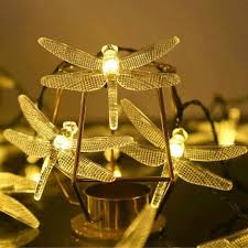 Solar Dragonfly String Lights Solar