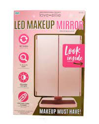 love ellie led makeup mirror 3x