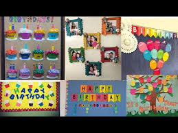 Birthday Bulletin Board Decoration